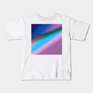 PINK BLUE RED TEXTURE Kids T-Shirt